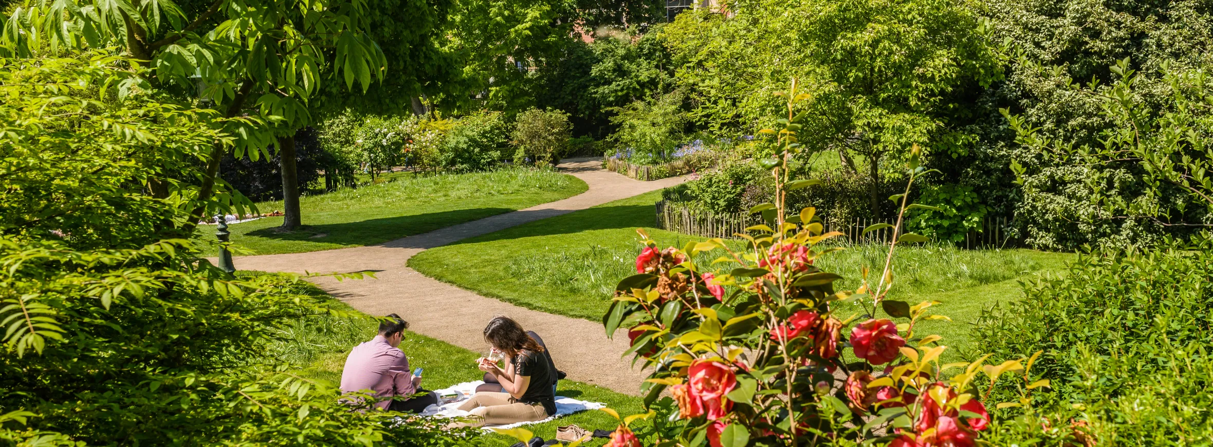 Le parc Tenbosch et ses rues avoisinantes